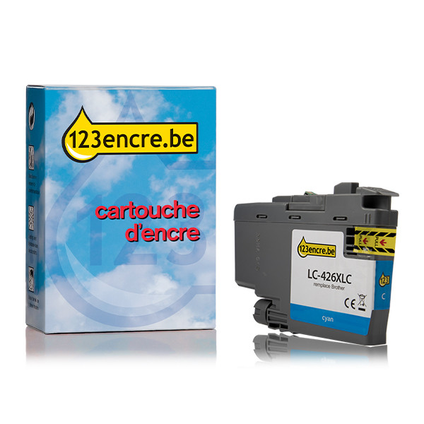 Brother Marque 123encre remplace Brother LC-426XLC cartouche d'encre haute capacité- cyan LC426XLCC 051277 - 1