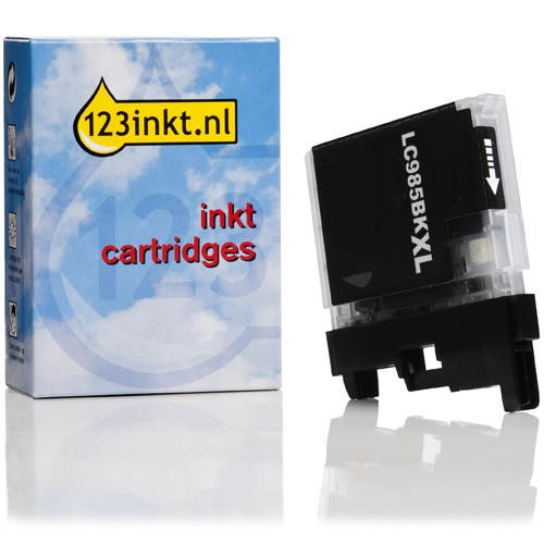 Brother Marque 123encre remplace Brother LC-985BK XL cartouche d'encre haute capacité- noir LC985BKC 028326 - 1
