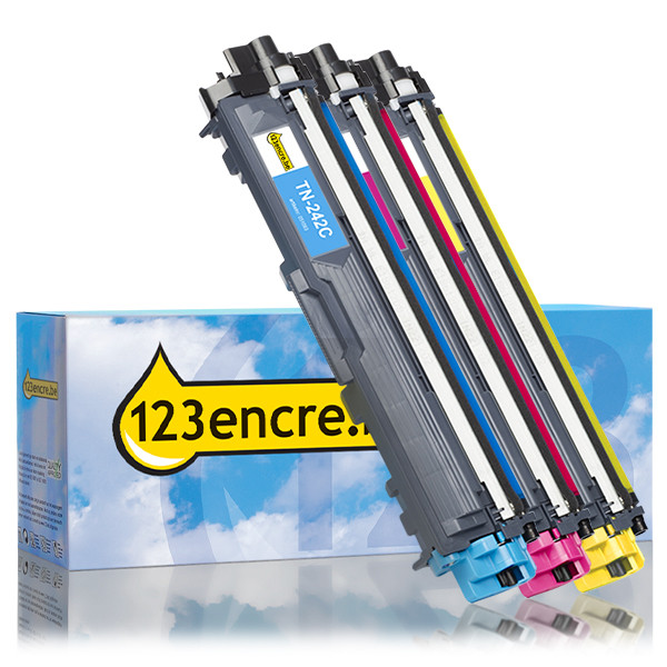 Brother Marque 123encre remplace Brother TN-242CMY multipack TN242CMYC 051351 - 1