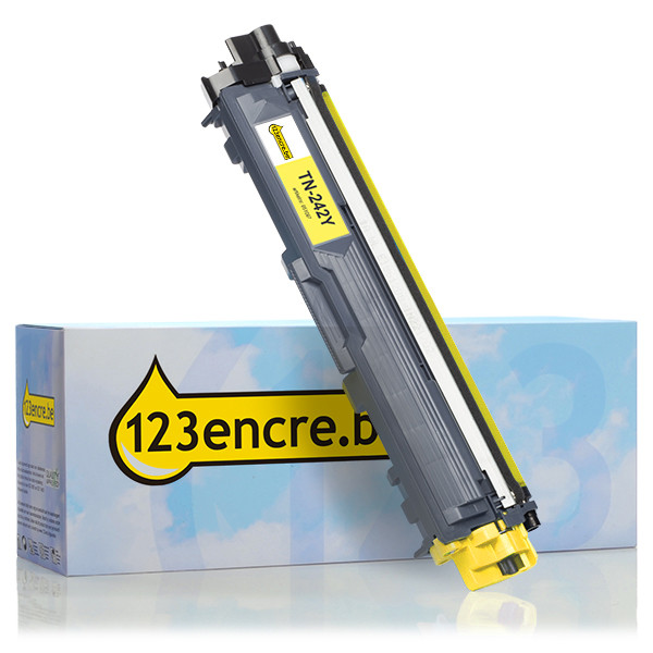 Brother Marque 123encre remplace Brother TN-242Y toner- jaune TN242YC 051067 - 1