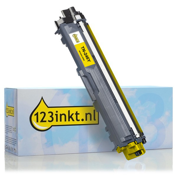 Brother Marque 123encre remplace Brother TN-246Y toner haute capacité- jaune TN246YC 051073 - 1