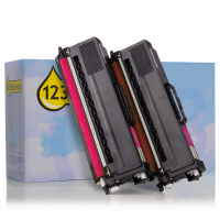 Brother Marque 123encre remplace Brother TN-329M toner duopack- magenta TN329MTWINC 132185