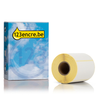 Brother Marque 123encre remplace Brother BDE-1J044076-066 étiquettes prédécoupées 76 mm x 44 mm BDE-1J044076-066C 080853