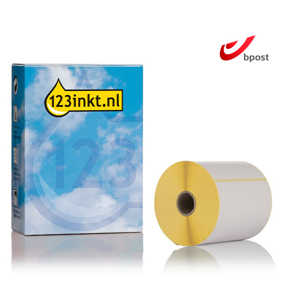 Marque 123encre remplace Brother BDE-1J152102-102 étiquettes bpost prédécoupées 102 mm x 152 mm 653351 - 1