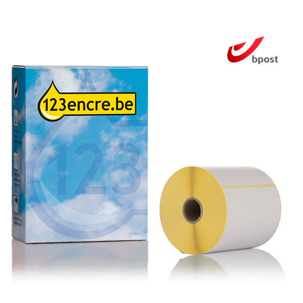 Marque 123encre remplace Brother BDE-1J152102-102 étiquettes bpost prédécoupées 102 mm x 152 mm 653351 - 1