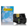 Marque 123encre remplace Brother HSe-621E ruban thermorétractable 9 mm - noir sur jaune