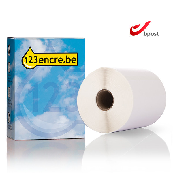 Marque 123encre remplace Brother RD-S02E1 étiquettes bpost prédécoupées 102 mm x 152 mm 653349 - 1