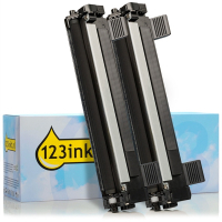 Marque 123encre remplace Brother TN-1050 toner duopack - noir
