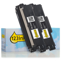 Brother Marque 123encre remplace Brother TN-2320 duopack de toners haute capacité - noir TN2320TWINC 160702
