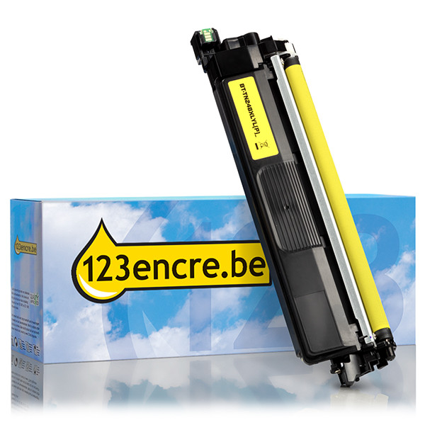 Brother Marque 123encre remplace Brother TN-248XL Y toner (haute capacité) - jaune TN248XLYC 051427 - 1