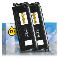 Marque 123encre remplace Brother TN-3170 toner haute capacité doube pack - noir 029894