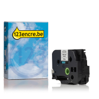 Brother Marque 123encre remplace Brother TZe-SE5 ruban de sécurité 24 mm - noir sur blanc TZe-SE5C 080557