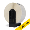 Offre: 5x marque 123encre remplace Brother DK-11201 étiquette d'adresse standard