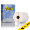 Offre: Marque 123encre remplace 10x Brother RD-S02E1 étiquettes prédécoupées 102 mm x 152 mm