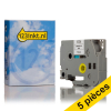 Offre: Marque 123encre remplace 5x Brother TZe-231 ruban 12 mm  - noir sur blanc