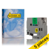 Offre: Marque 123encre remplace 5x Brother TZe-731 ruban 12 mm  - noir sur vert