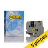 Offre : 5x 123encre remplace Brother TZe-354 ruban 24 mm - or sur noir 650852 - 1