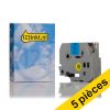 Offre : 5x 123encre remplace Brother TZe-541 ruban 18 mm - noir sur bleu