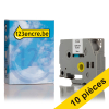 Offre : 10x Marque 123encre remplace Brother TZe-221 ruban 9 mm - noir sur blanc