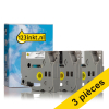 Offre : 3x marque 123encre remplace le multipack de rubans Brother TZe 6 mm (noir sur blanc, noir sur transparent et blanc sur noir)