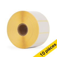 Offre : Marque 123encre remplace 10x Brother RD-S05E1 étiquettes prédécoupées 51 mm x 26 mm