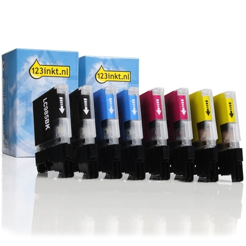 Brother Offre : Marque 123encre remplace 2x Brother série LC-985  125939 - 1