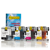 Offre : Marque 123encre remplace Brother LC-22U XL noir + 3 couleurs