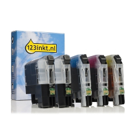Brother Offre : Marque 123encre remplace Brother LC-227XL / LC-225XL 2x noir + 3 couleurs  160767