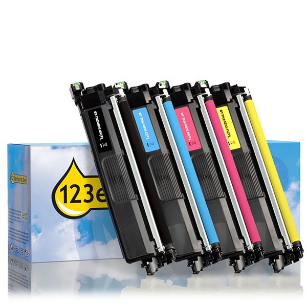 Brother Offre : Marque 123encre remplace Brother TN-248XL BK/C/M/Y toner - noir + 3 couleurs  130245 - 1