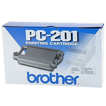 Brother PC-201 cassette d'impression avec rouleau donneur (d'origine) PC201 029865 - 1