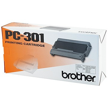Brother PC-301 cassette d'impression avec rouleau donneur noir (d'origine) PC301 029843 - 1