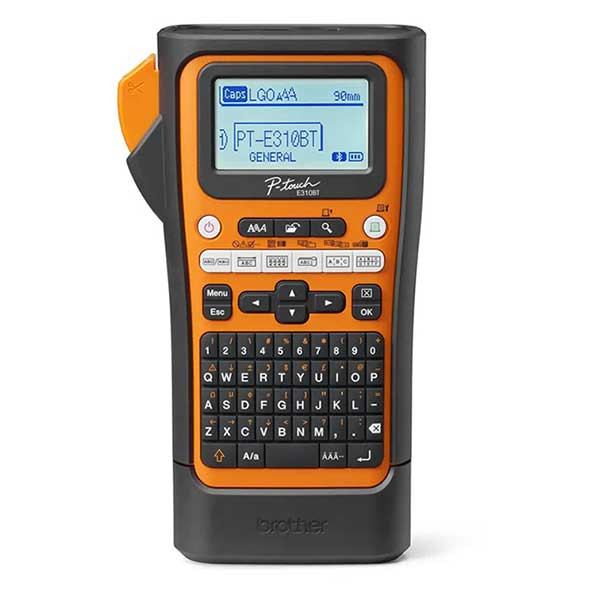 Brother PT-E310BTVP système de lettrage industriel avec étui de transport (QWERTY) PTE310BTVPQL1 832984 - 1