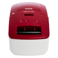 Brother QL-600R imprimante d'étiquettes - rouge 832940
