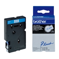 Brother TC-203 'extrême' cassette à ruban 12 mm (d'origine) - bleu sur blanc TC-203 088834