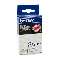 Brother TC-491 'extrême' cassette à ruban 9 mm (d'origine) - noir sur rouge TC-491 088848