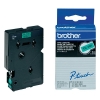 Brother TC-791 'extrême' cassette à ruban 9 mm (d'origine) - noir sur vert