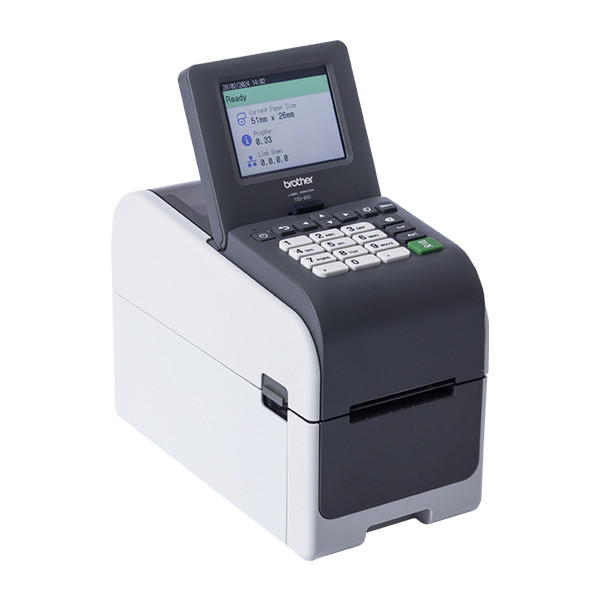 Brother TD-2D imprimante d'étiquettes avec USB, Ethernet, Bbuetooth, wifi et écran tactile TD-2350DSA203 833451 - 3