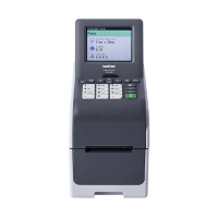 Brother TD-2D imprimantes d'étiquettes avec USB, Ethernet et écran tactile TD-2320DSA203 833450
