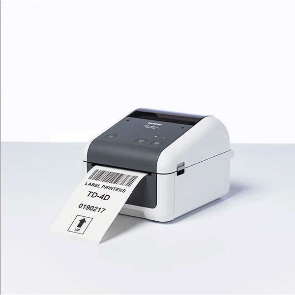 Brother QL-800 - Étiqueteuse - imprimante d'étiquettes en rouge et