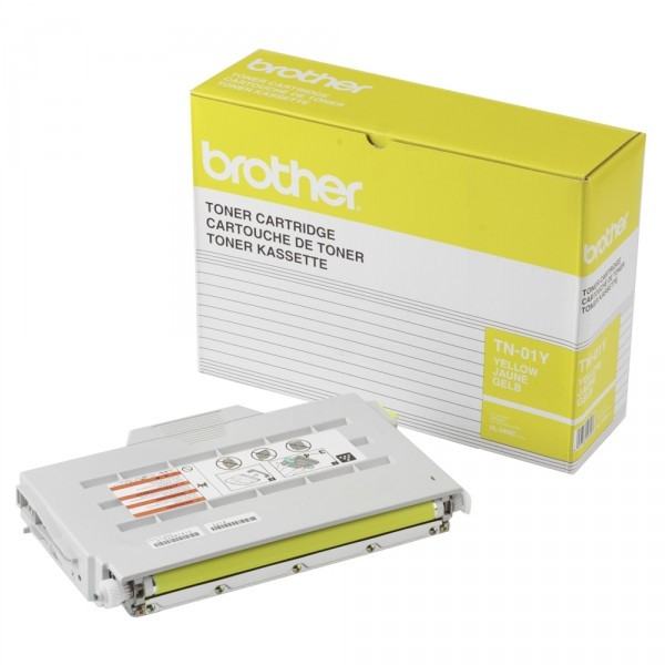 Brother TN-01Y toner jaune (d'origine) TN01Y 029480 - 1