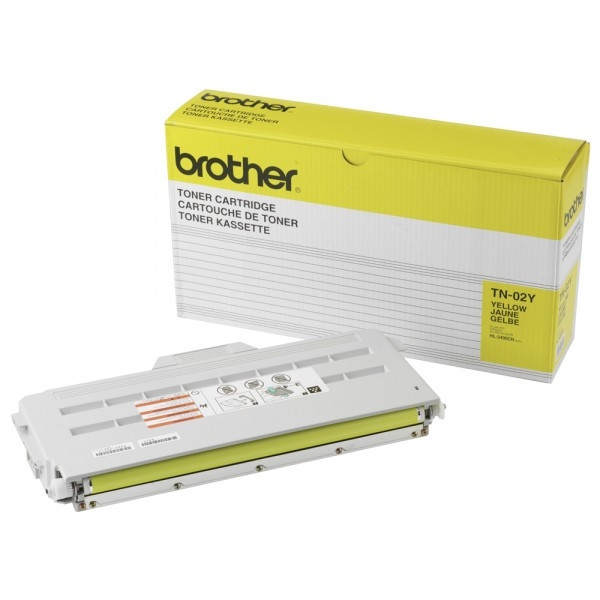 Brother TN-02Y toner jaune (d'origine) TN02Y 029520 - 1