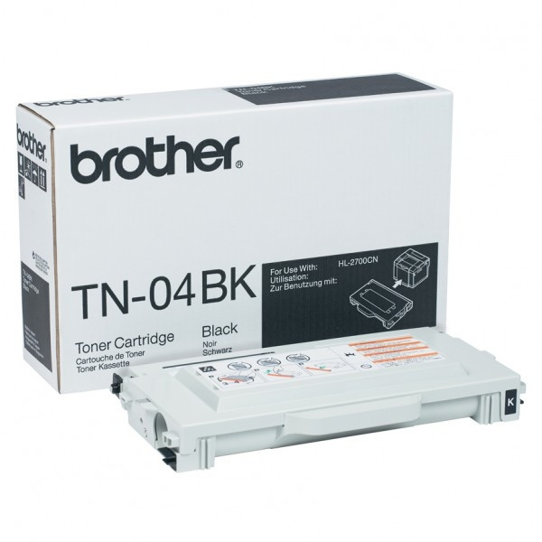 Brother TN-04BK toner noir (d'origine) TN04BK 029750 - 1