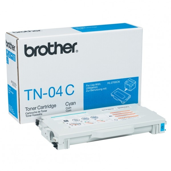 Brother TN-04C toner cyan (d'origine) TN04C 029760 - 1