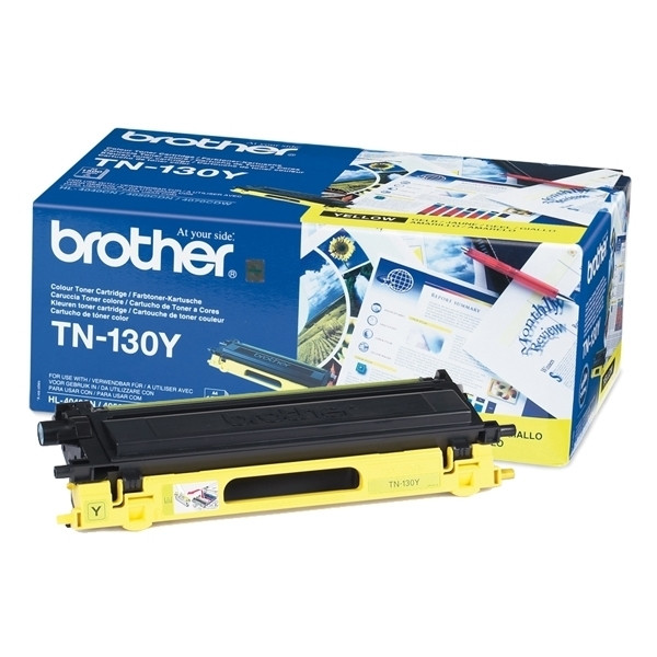 Brother TN-130Y toner jaune capacité standard (d'origine) TN130Y 029260 - 1