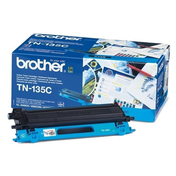 Brother TN-135C toner cyan haute capacité (d'origine) TN135C 901074 - 1