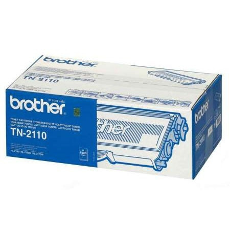Brother TN-2110 toner noir (d'origine) TN2110 029395 - 1