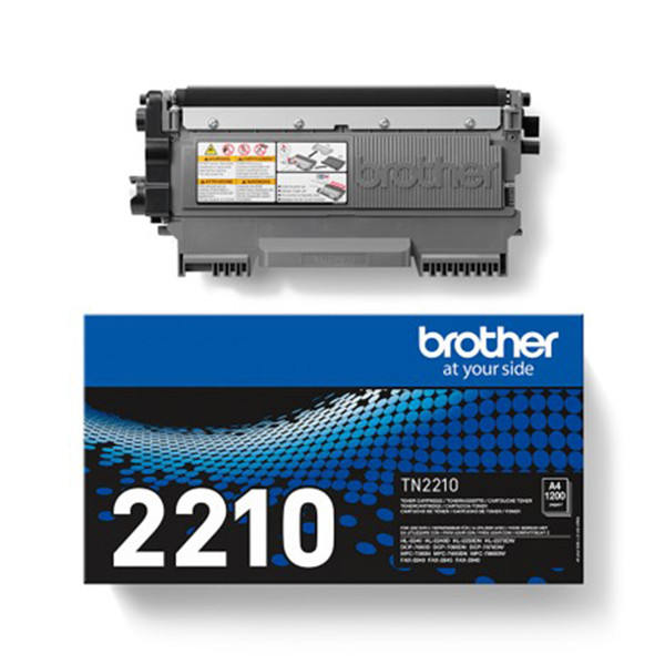 Brother TN-2210 toner noir (d'origine) TN2210 029180 - 1