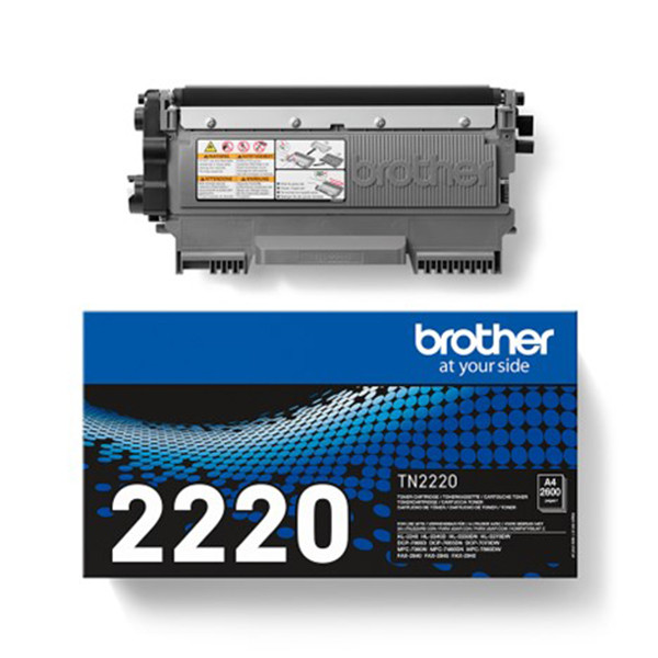 Brother TN-2220 toner noir haute capacité (d'origine) TN2220 029182 - 1