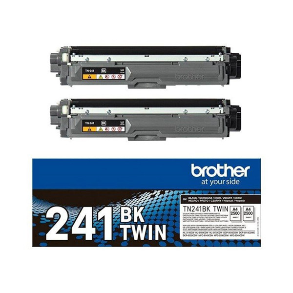 Brother TN-241BK toner duopack (d'origine) - noir TN241BKTWIN 051326 - 1