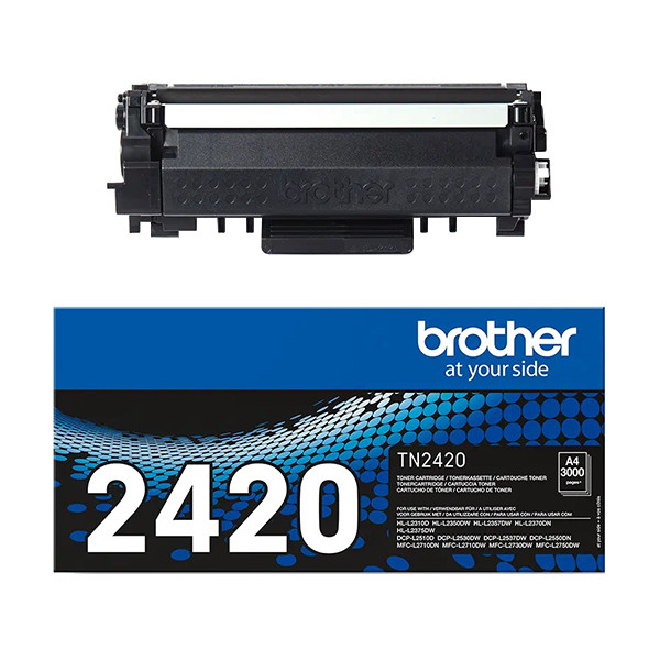 Brother TN-2420 toner haute capacité (d'origine) - noir TN-2420 051162 - 1